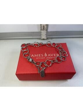James Avery Quatrafoil Bracelet Sz Medium Retired